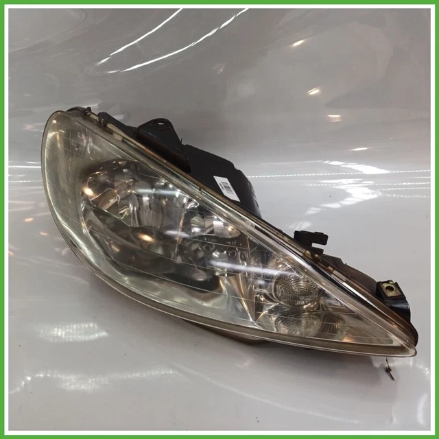 2 Cadres De Phare Avant Chromés Pour Peugeot 206 (1998-2010) - OMAC - Neufs