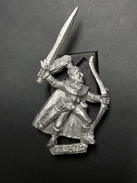 Warhammer Fantasy AoS Wood Elf Elves Archer Glade Guard Marauder Metal OOP 90s