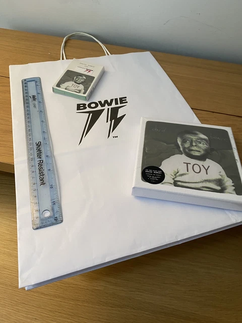 DAVID BOWIE TOY Deluxe CD & Cassette Bundle In Heddon Street Pop Up ...