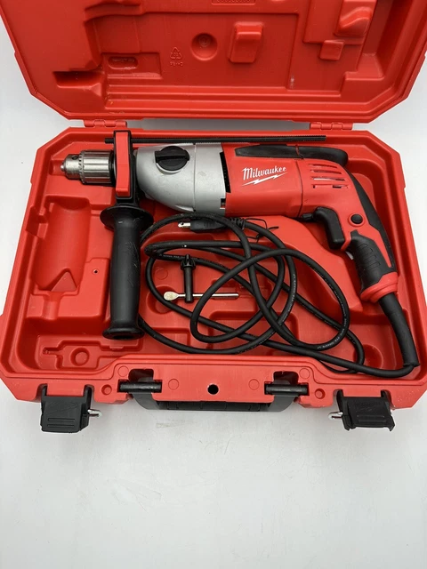 Milwaukee 5380-21 1/2" 9A Heavy Duty Hammer Drill w/ Case!!!
