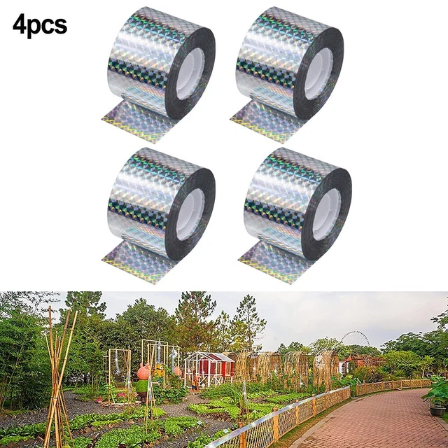 2 Rouleaux De Ruban Anti Oiseaux, Ruban Anti-Oiseaux Double Face