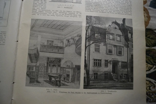 1907 Bauverwaltung 17 Berlin Charlottenburg Sophienstraße