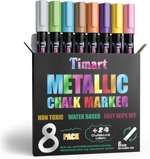 https://www.picclickimg.com/OrYAAOSwr3ZllbBf/Timart-Metallic-8-Pack-Liquid-Chalk-Markers-Bold.webp