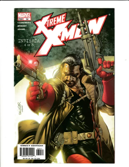 X-treme X-Men #34 Marvel 2004 NM 9.4 Salvador Larroca cover.