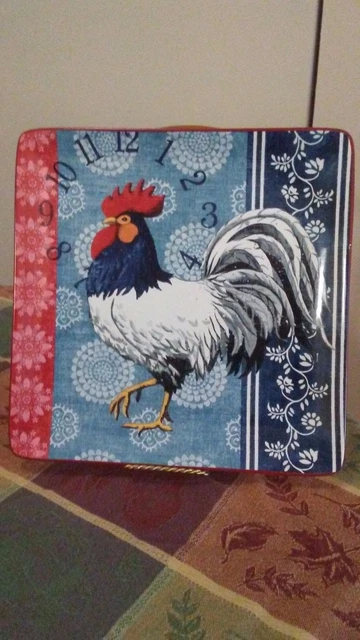 Rooster Ceramic Serving Dish - Jennifer Brinley made in China