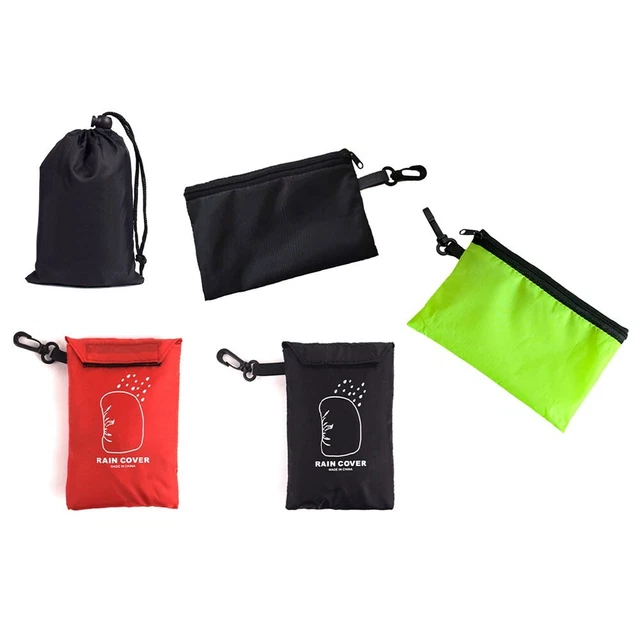 Borsa portaoggetti con cordino portatile per zaino copertura pioggia esterno ess