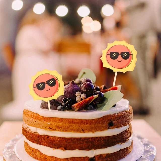 50 Palline Di Schiuma Per Decorazione Torte - Topper Per Cupcake, Compleanni E Baby Shower (Blu E Bianco) - Foto 11