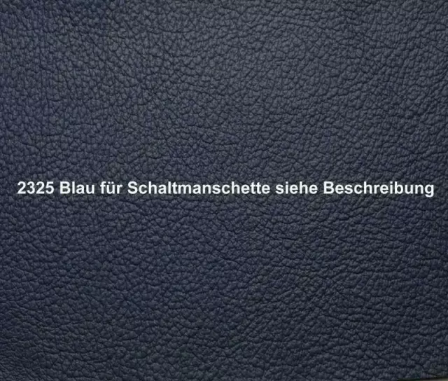 Schaltsack Schaltmanschette Mercedes W211 E-Klasse 100% Leder Schwarz Blau Grau 3