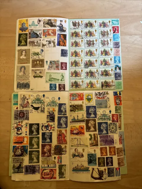 Collection Of 50 Album Booklets Of Stamps From Around The World