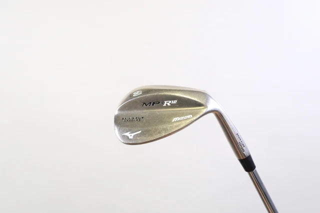 Mizuno MP R-12 White Satin Chrome 60* Wedge RH 35.5 in Steel Shaft 5* Stiff Flex