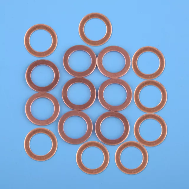 Set of 16 Crankcase Oil Drain Plug Washer Gasket Fit For Polaris 5812232