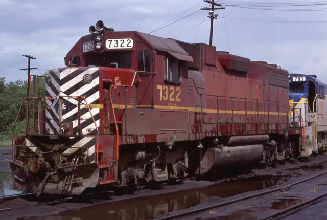 Delaware & Hudson Railroad     #7322   Original Kodachrome  Slide
