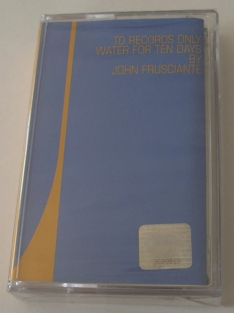 JOHN FRUSCIANTE TO Record Only Water For Ten Days *Rare Bulgarian
