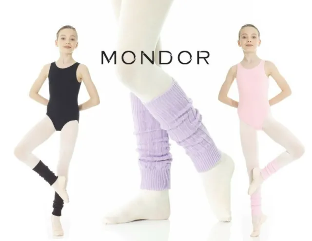 Mondor® Performance NEW 3 Colors Dance & Figure Skating LEGWARMERS Junior 10"