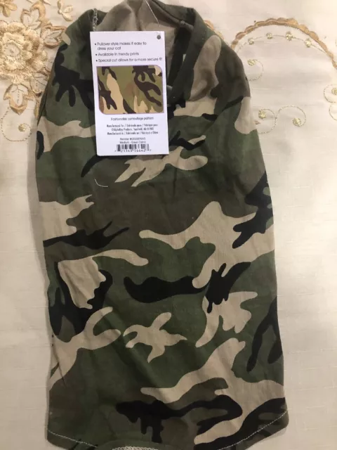 Savvy Tabby Camo Tank Size Medium