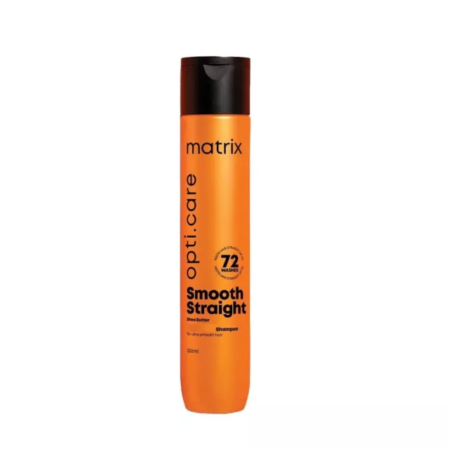 Matrix Opti Soin Lisse Droit Beurre Karité Shampoing Pour Lisse Cheveux 350ml 2