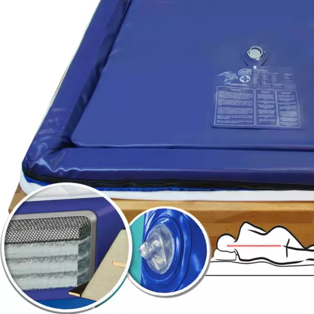 Materasso letto ad acqua Dreamreiter Mesamoll2 Premium doppio letto ad acqua materasso ad acqua