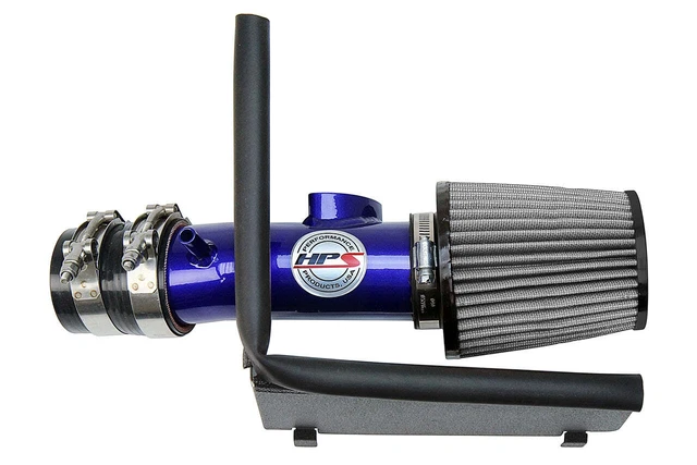 HPS Shortram Air Intake for 2017-2018 Toyota Yaris iA 1.5L with Heat Shield Blue
