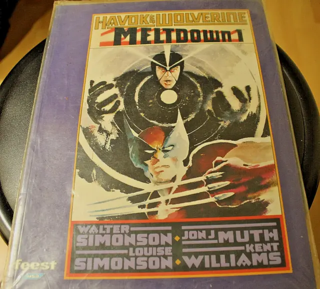 Havok & Wolverine  MELTDOWN   #1-4 Serie komplett    Feest USA Comics  1990
