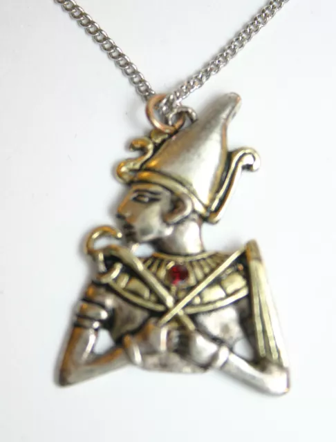 Anhänger Kette Ägyptisch Schmuck Amulett Juwel Atum Ra Kette Mystik OSIRIS