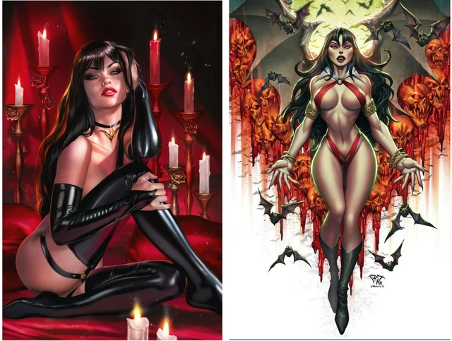 🦇 Vampirella #24 (Paolo Pantalena) Vampirella #25 (Josh Burns) Virgin Variants