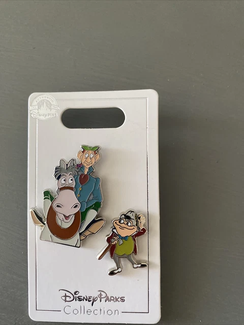 DISNEY ICHABOD CRANE And Mr. Toad Pin Set Wind in The Willows 2 Pins ...