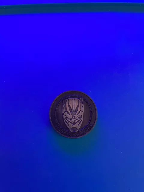 2018 BLACK PANTHER Coin  Opening Night Fan Event Regal MARVEL STUDIOS Real D 3D