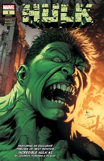 HULK ANNUAL #1 - COVER A FRANK (Marvel, 2023, First Print)