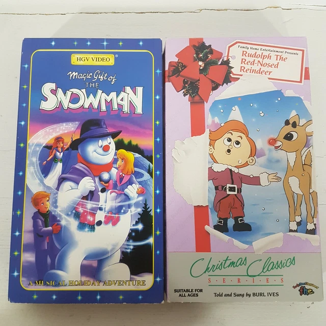 CHRISTMAS VHS LOT Rudolph the Red Nosed Reindeer Frosty $10.19 ...