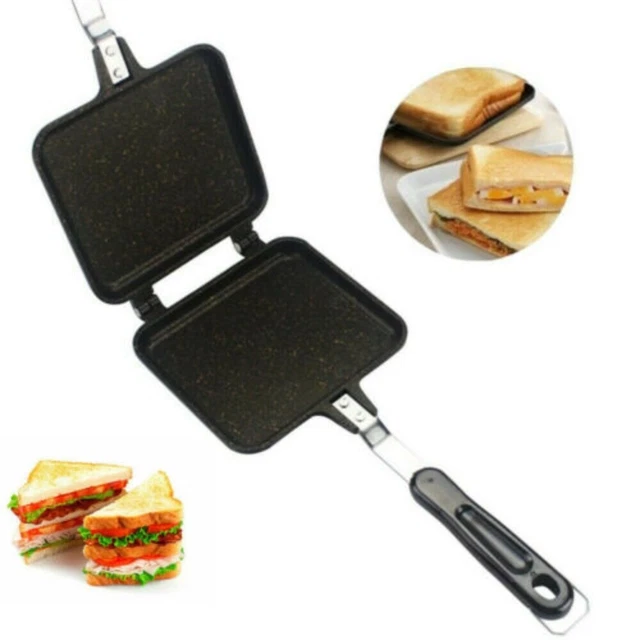 Steak braten Waffel-Toaster Nicht-Stick-Pfanne Sandwich Maker Grill pfanne