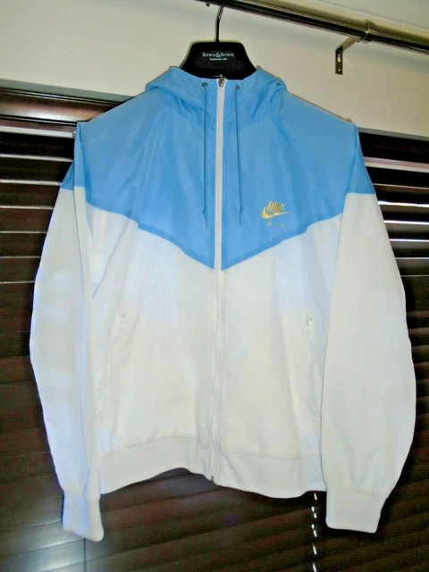 NIKE AIR WINDRUNNER Windbreaker Windcheater Blue White Unlined