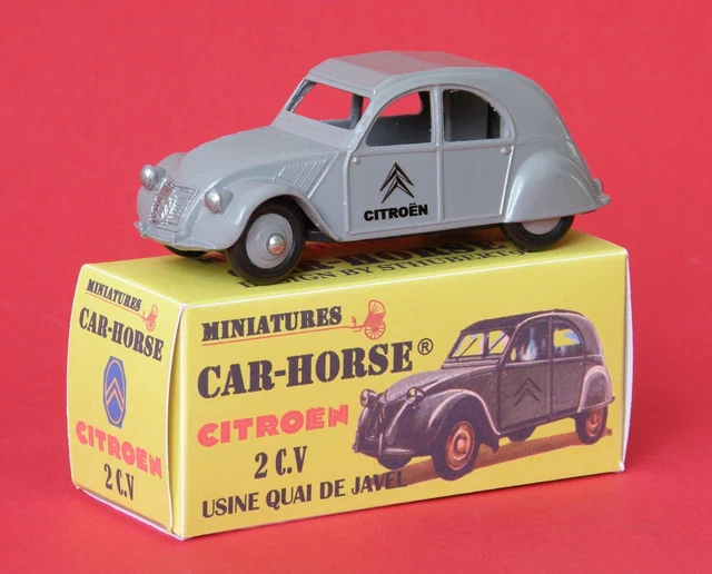 Car-Horse Mon Ptit Kit a monter Citroen 2cv 2 cv surmoulage JRD Dinky