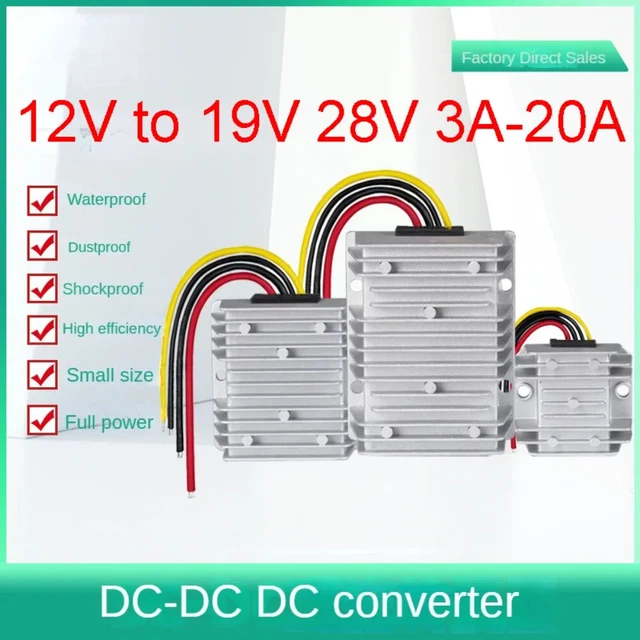 Convertitore DC-DC Buck Boost 24V A 15V 5A - Regolatore Di Tensione Per Auto E Applicazioni Elettroniche - Foto 10