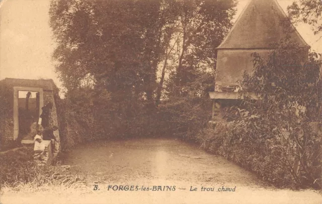 Cpa 91 Forges Les Bains Le Hole Hot