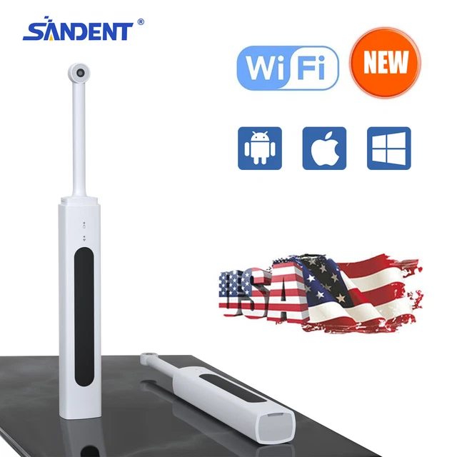 Wireless Dental Oral Camera HD Oral Intraoral Endoscope Camera Bluetooth Syste