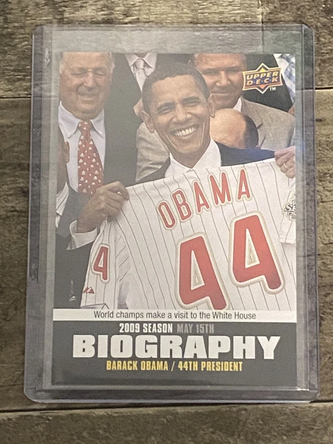 2010 Upper Deck - Season Biography #SB-46 Barack Obama