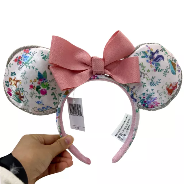 Pink Bow Minnie Ears Mickey Mouse Disney- Parks Ears Tokyo Chip&Dale Headband