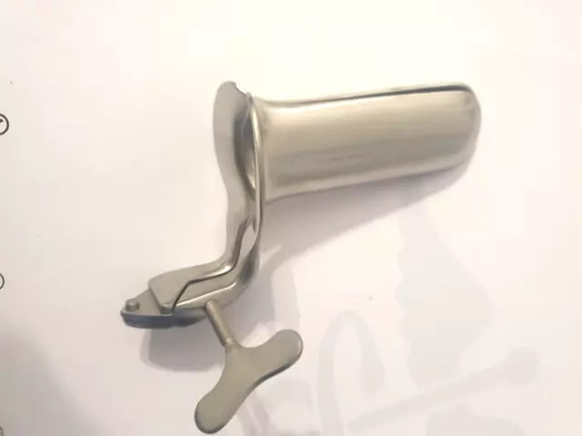 Collin Vaginal Spekulum Ob / Gyn Instrumente CE Edelstahl  Medium 100/90mm 28mm