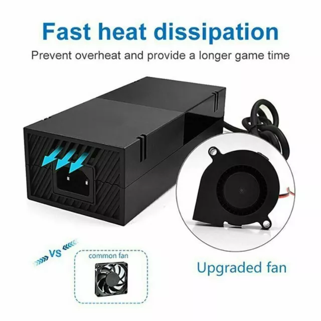 Power Supply Adapter  2.3M Cable 135W 12V for ALL Xbox One Mains Consoles