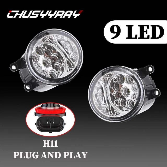 2pcs New Fog Light Driving Lamp H11 bulbs 55W Right Left Side Car Accessories