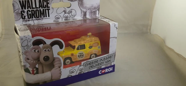 Corgi CRG-CC80506 Austin A35 Fourgon Cheese Please ! - Wallace et