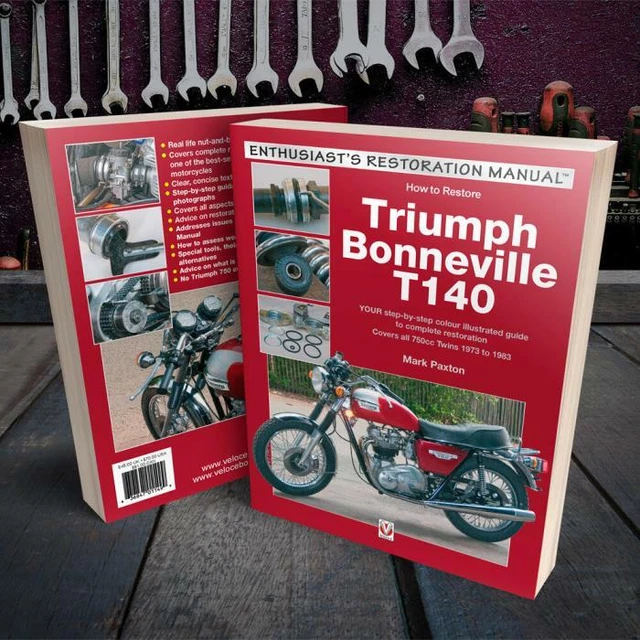 TRIUMPH BONNEVILLE T140 Manual Restoration Guide19731983 Triumph 750