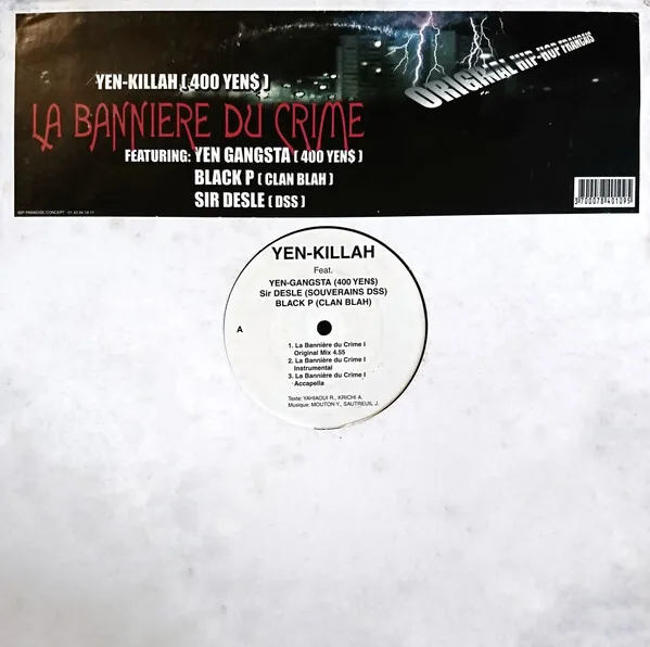 Yen-Killah La Bannière Du Crime - Maxi 45T