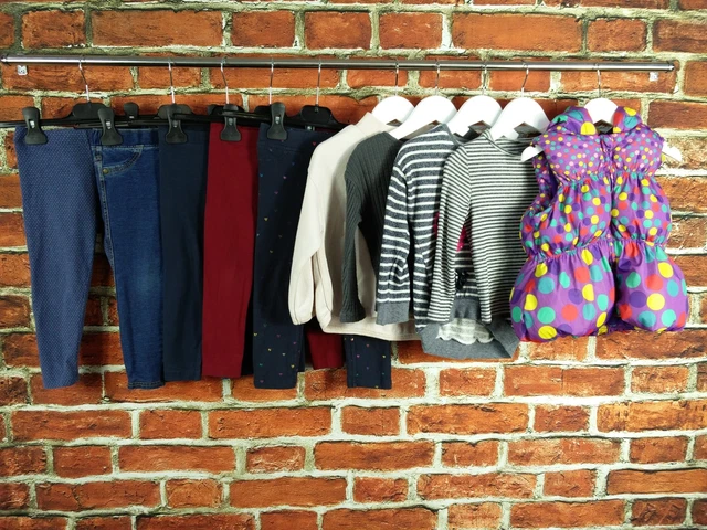 Girls Bundle 2-3 Years Next H&M Jeg/Leggings Pullover T-Shirt Gillet Stripe 98Cm