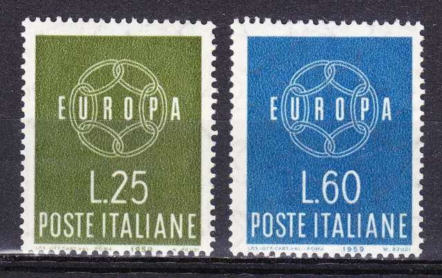 Italy 1959 MNH** Sc 791-792 Mi 1055-1056 Europa CEPT