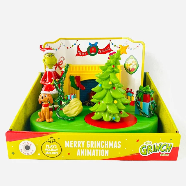THE GRINCH MERRY GRINCHMAS ANIMATION Scene Melody Lights CHRISTMAS Tree