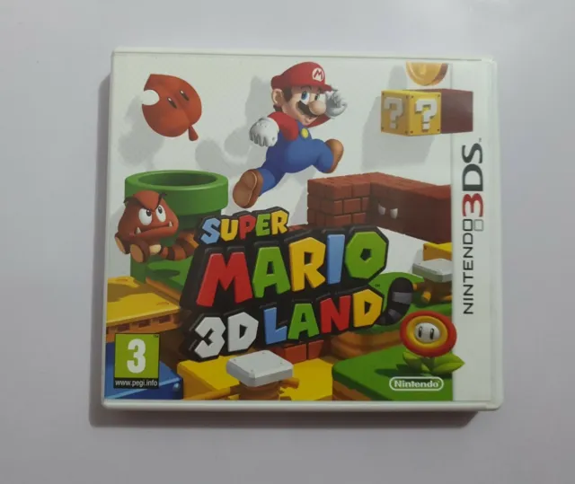 NINTENDO 3DS SUPER Mario 3D Land Completo Pal España EUR 14,95 