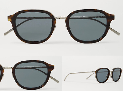Berluti Berluti Carré Acetate Cadre Lunettes de Soleil Lunettes Bleu Lunettes 