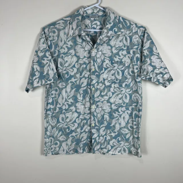 Vintage Billabong Cotton Casual Floral Y2K Cuban Camp Collar Shirt Men's Small S