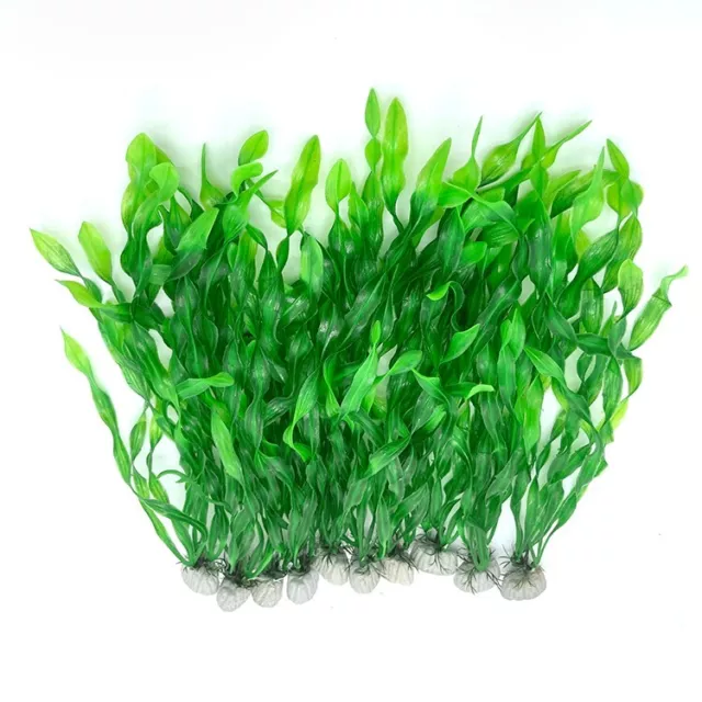 Artificial Seaweed Water Plants for Aquarium, Plastic Fish Tank Plant Decoration